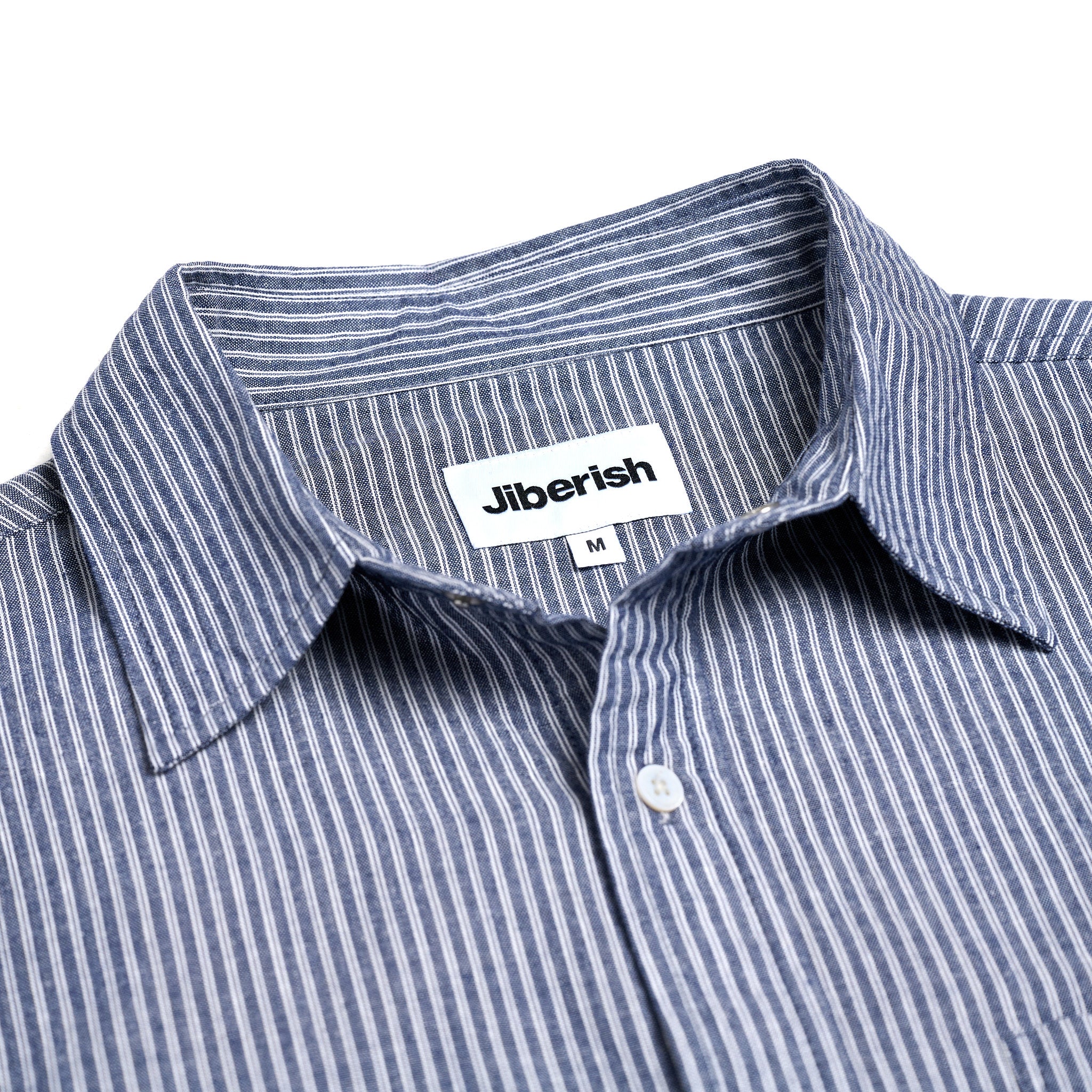 Seersucker Button Up Blue