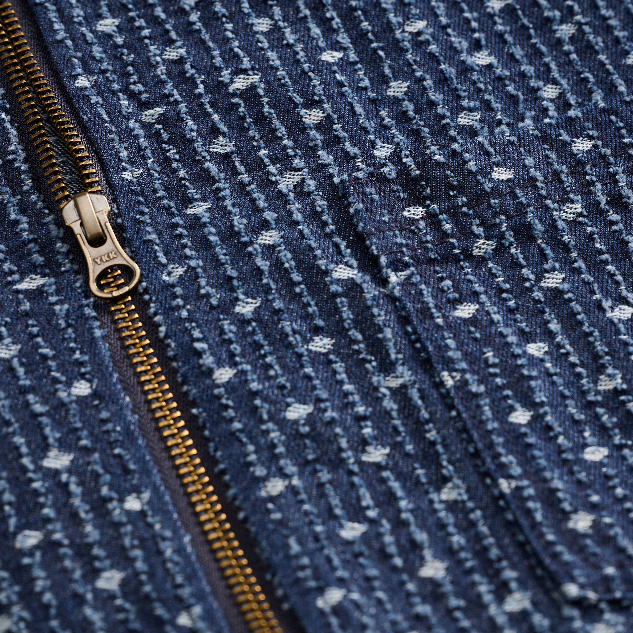 Denim Zip Through Overshirt