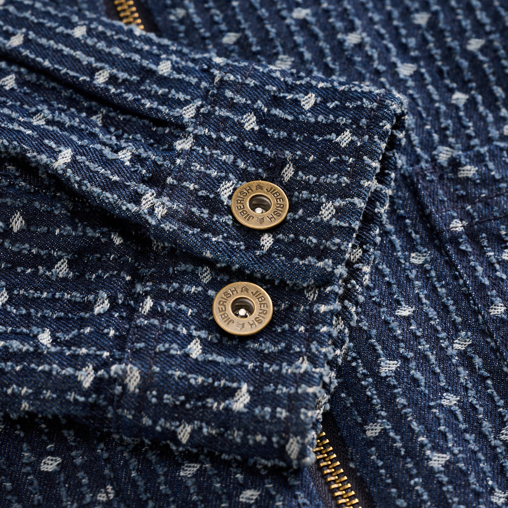Denim Zip Through Overshirt