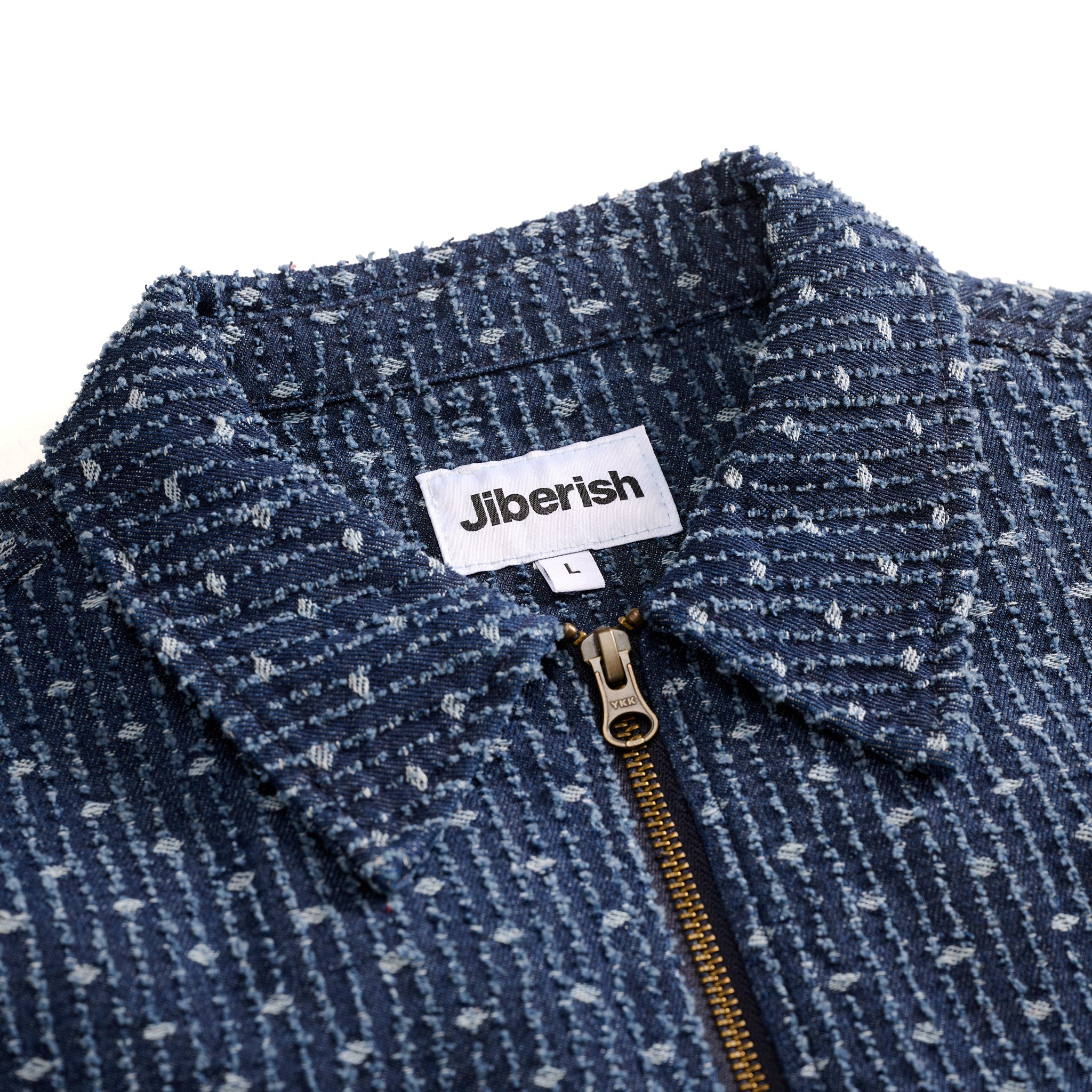 Denim Zip Through Overshirt