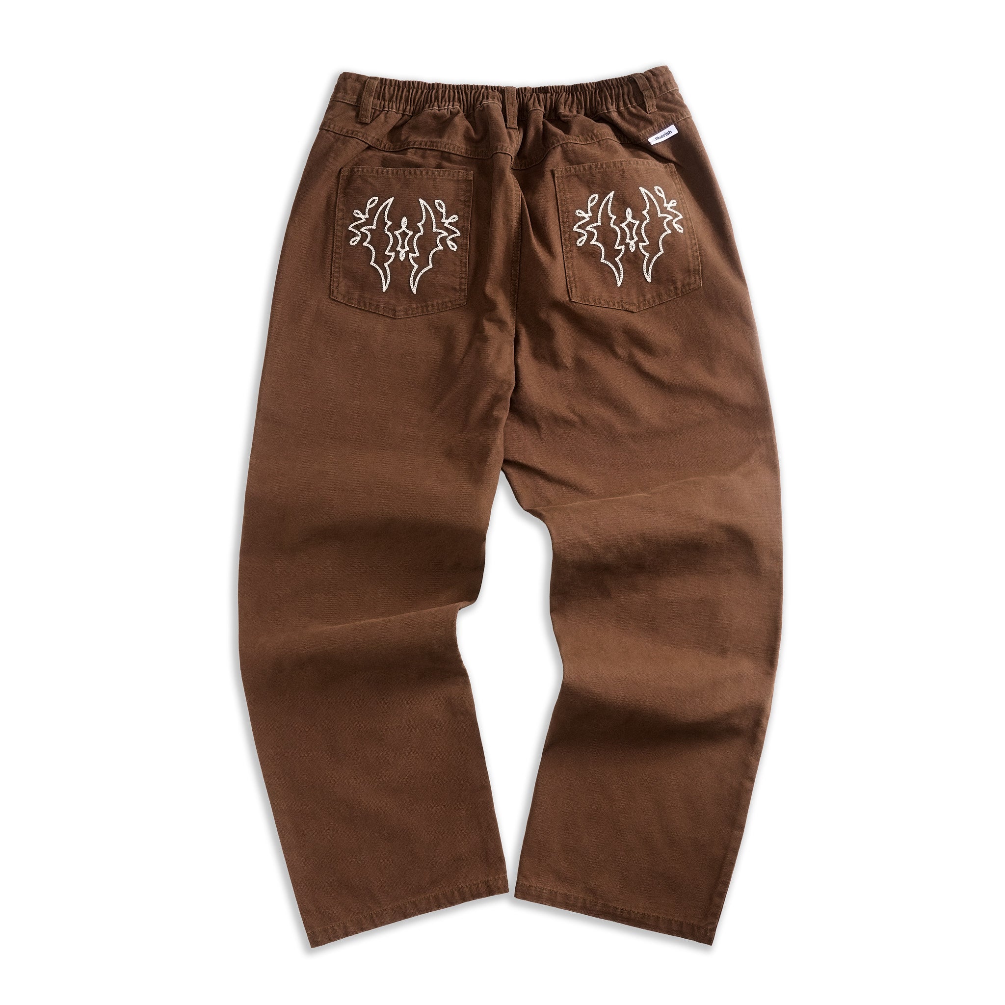 極美品　Chain Stitch Fatigue Pants XL Chain Stitched Fatigue Pants Brown – Jiberish