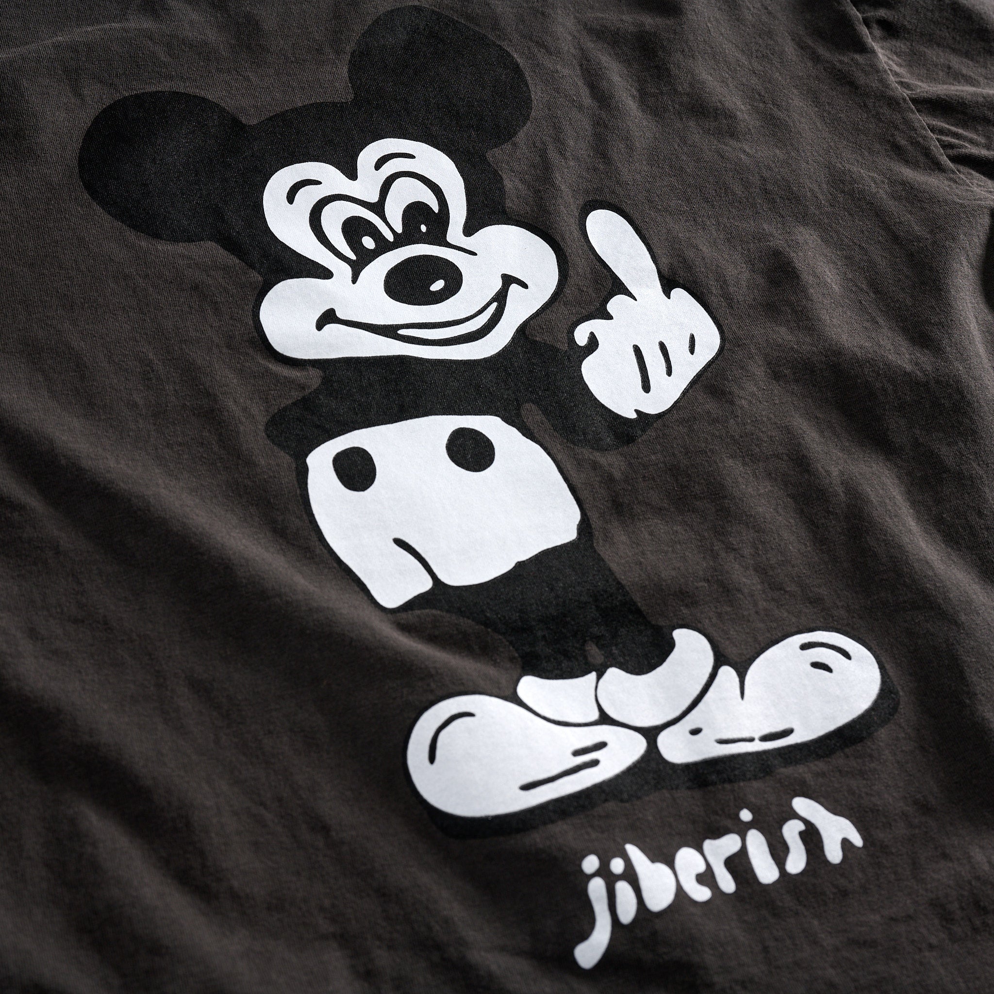 The Bird Tee Vintage Black