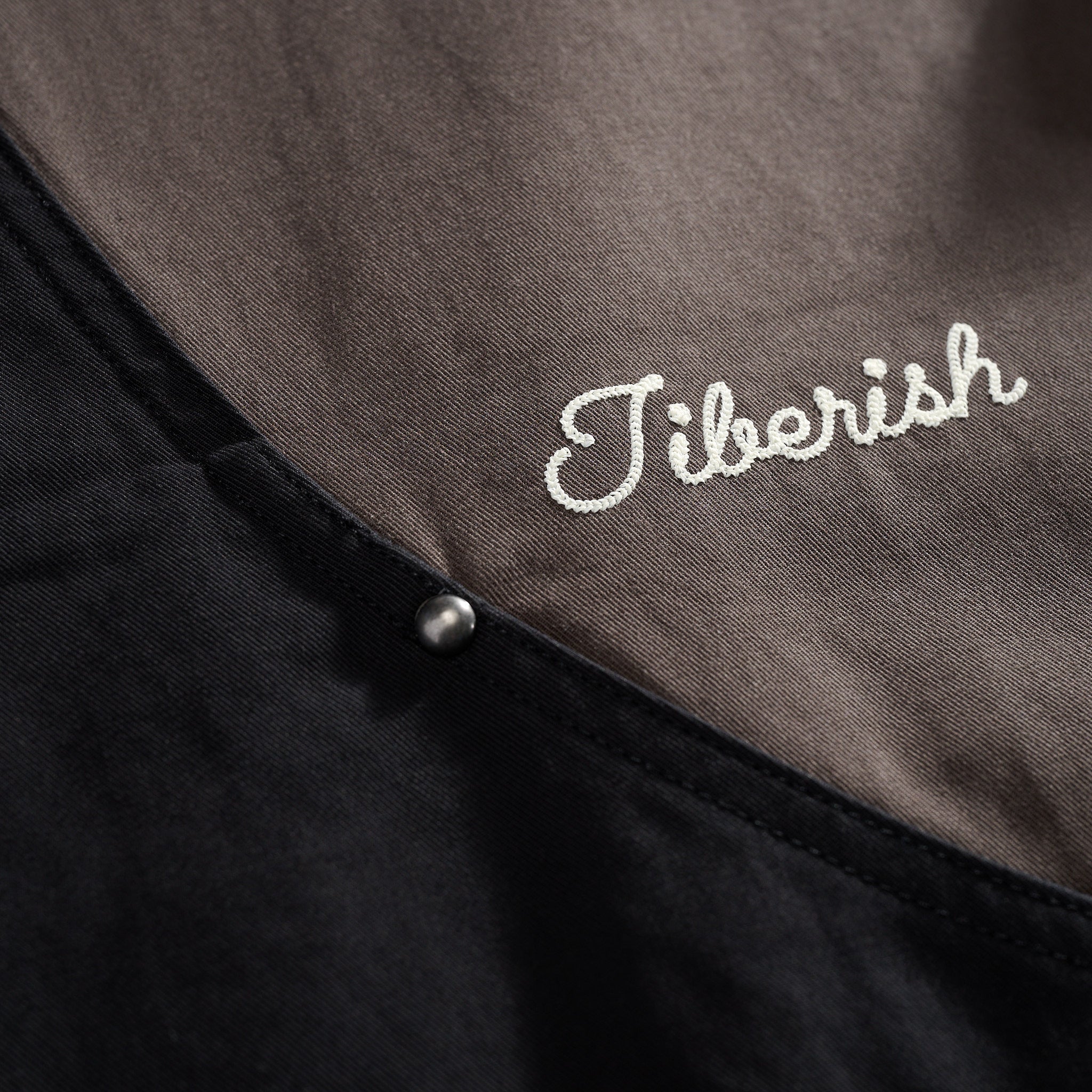 Twill Harrington Jacket Black