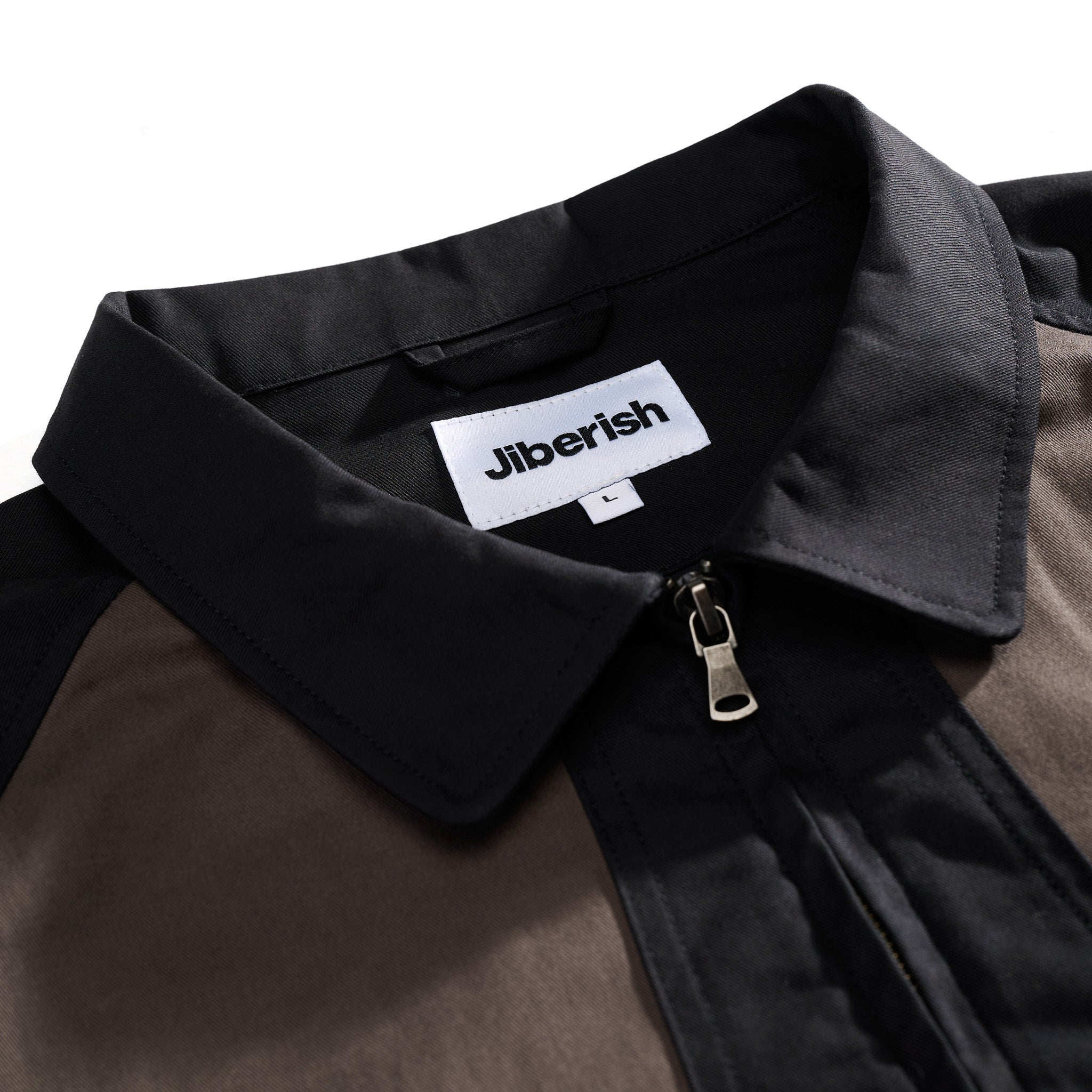 Twill Harrington Jacket Black