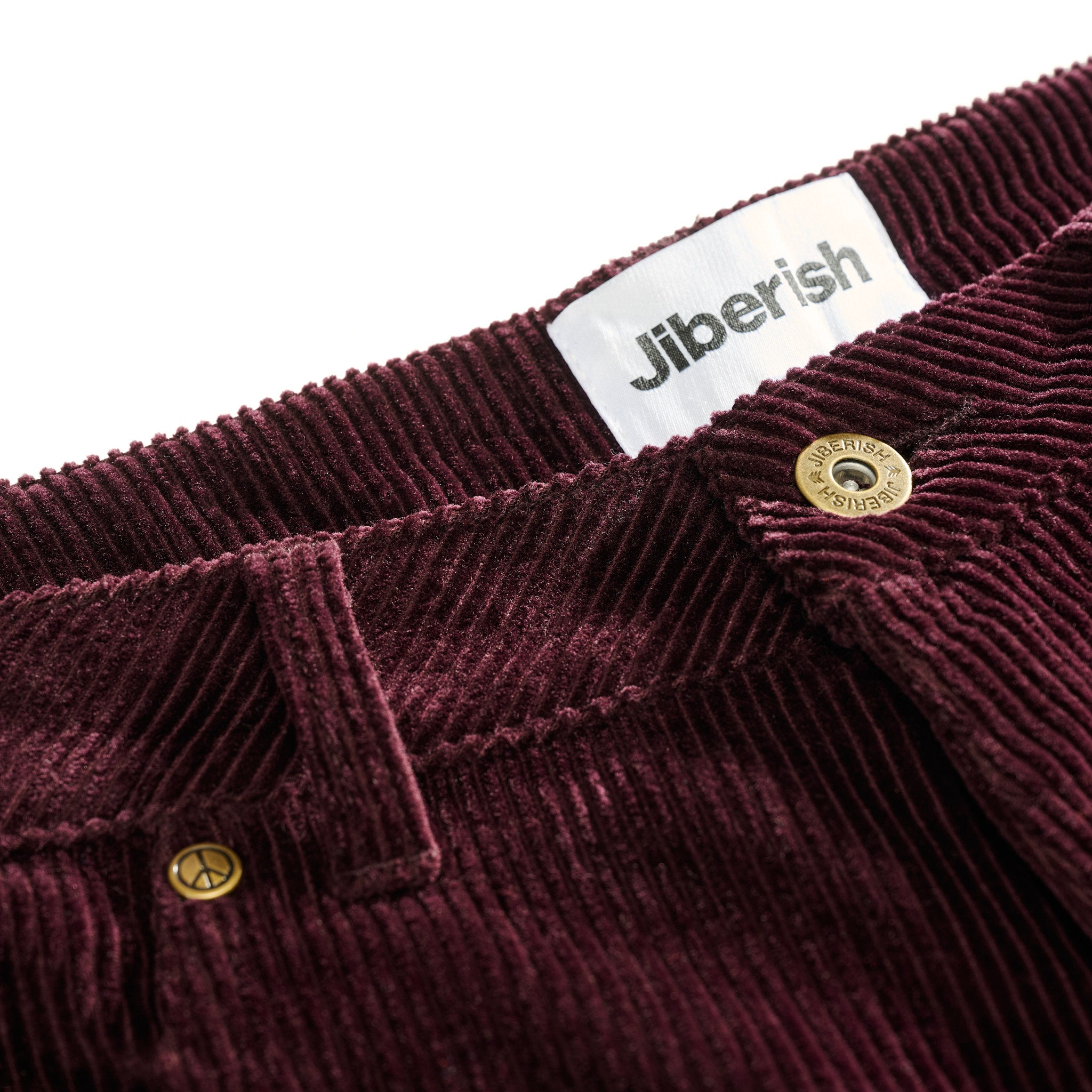 Big Corduroy Shorts Eggplant