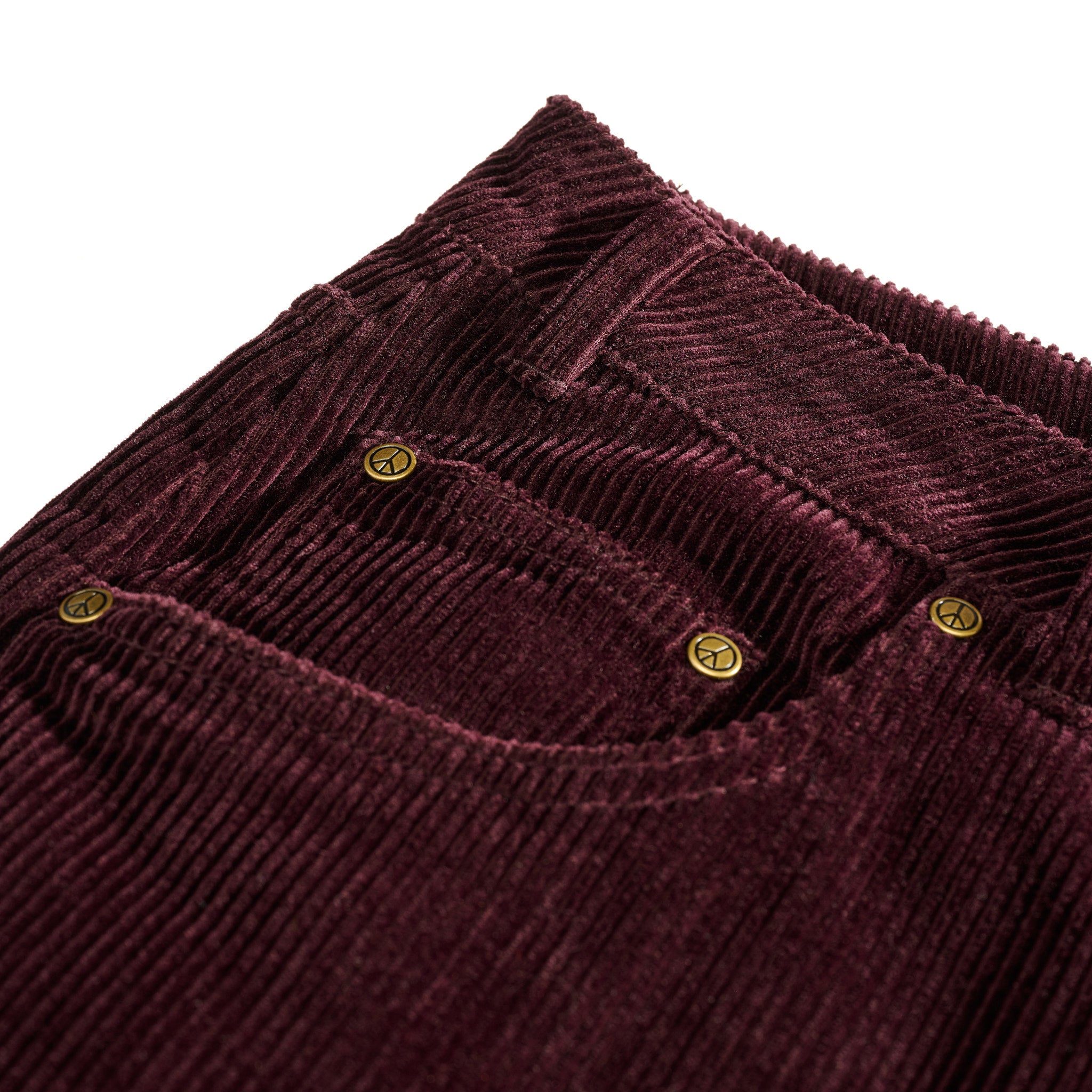 Big Corduroy Shorts Eggplant