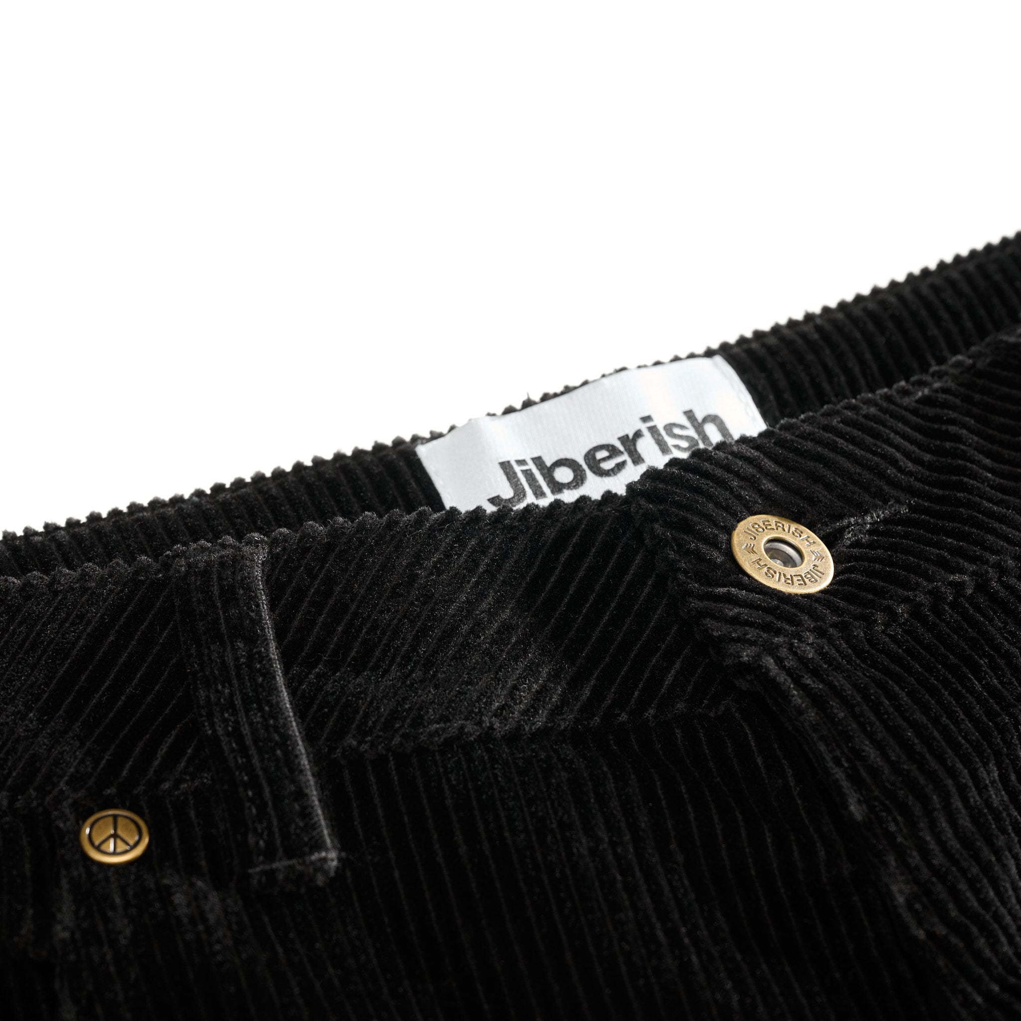 Big Corduroy Shorts Black