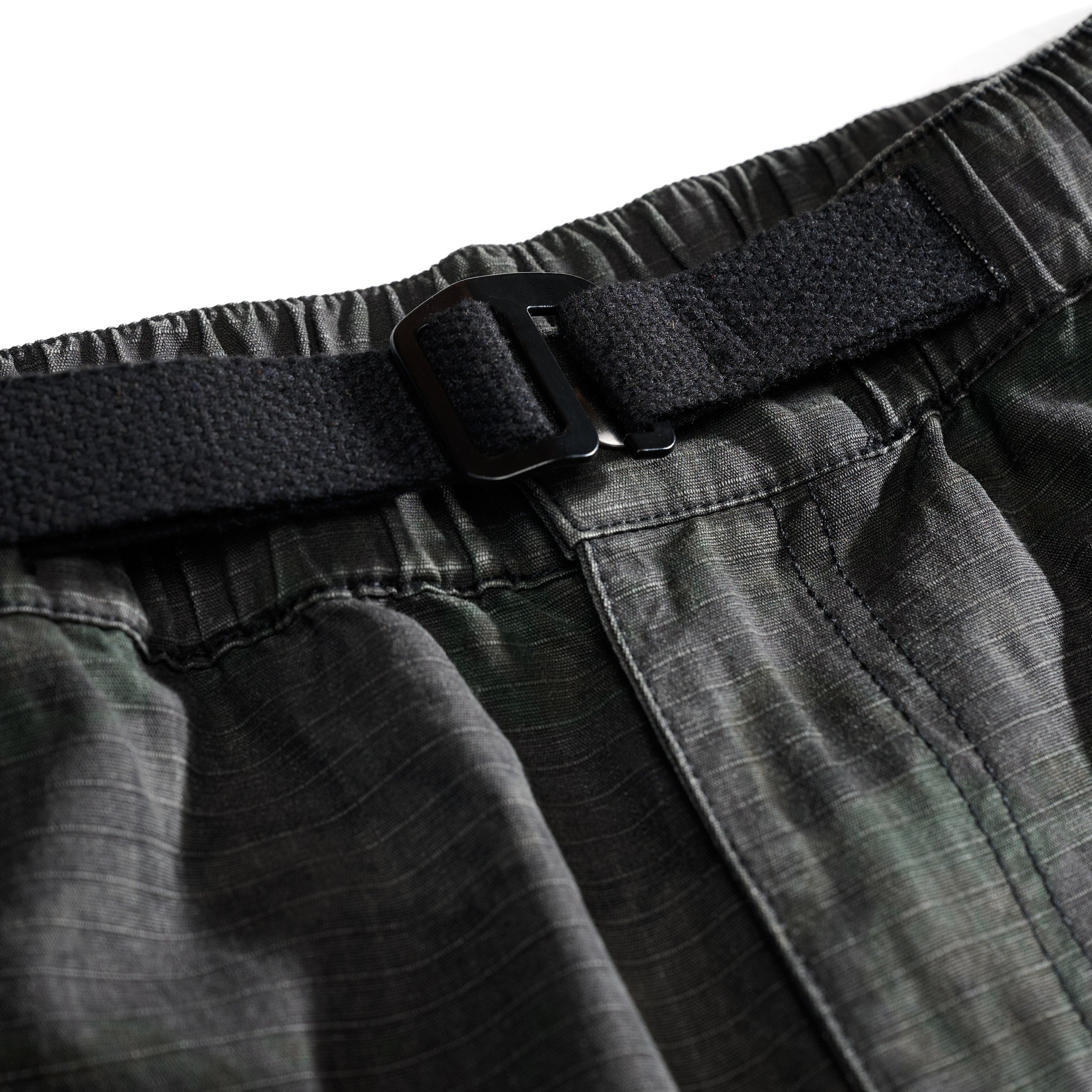 Washed Ripstop Military Cargos Black