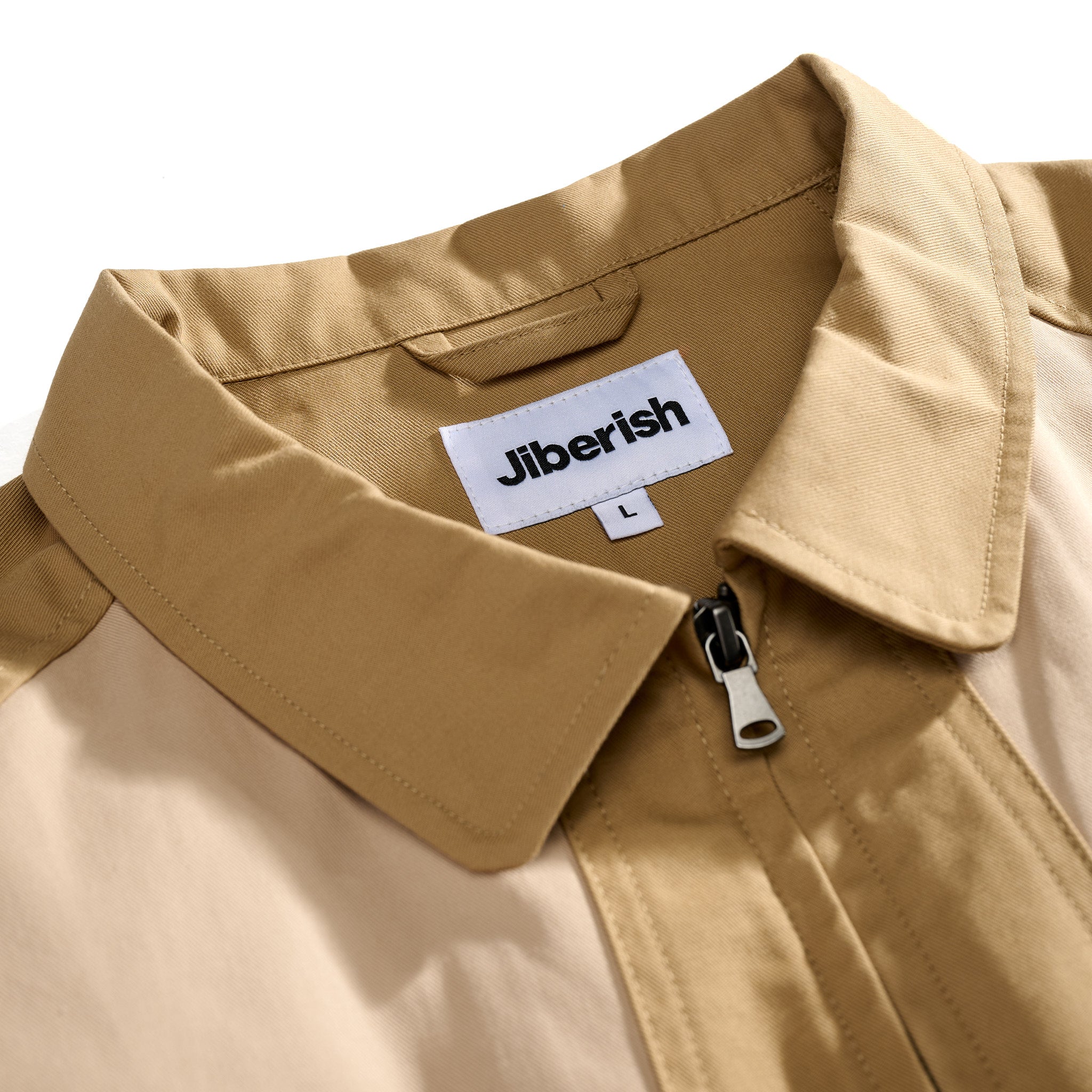 Twill Harrington Jacket Khaki
