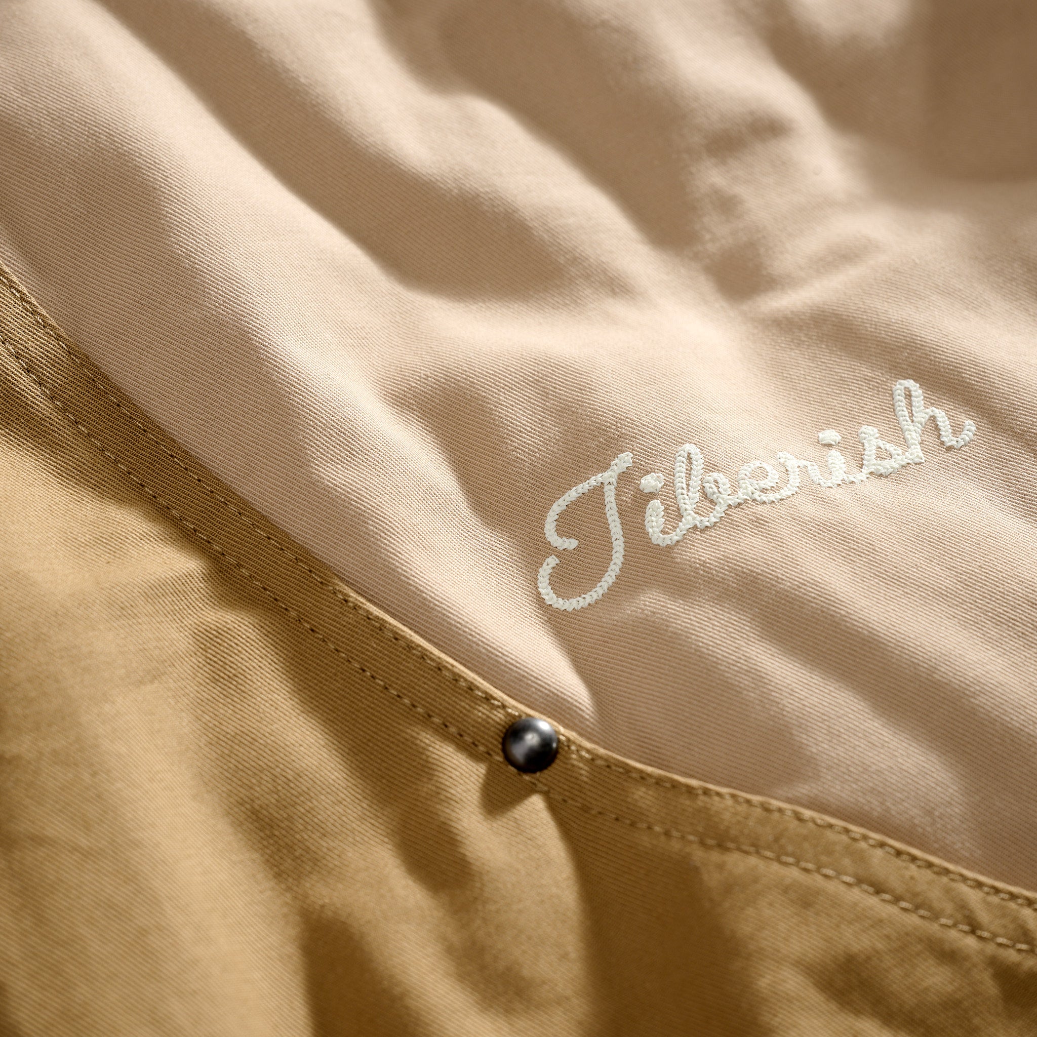 Twill Harrington Jacket Khaki