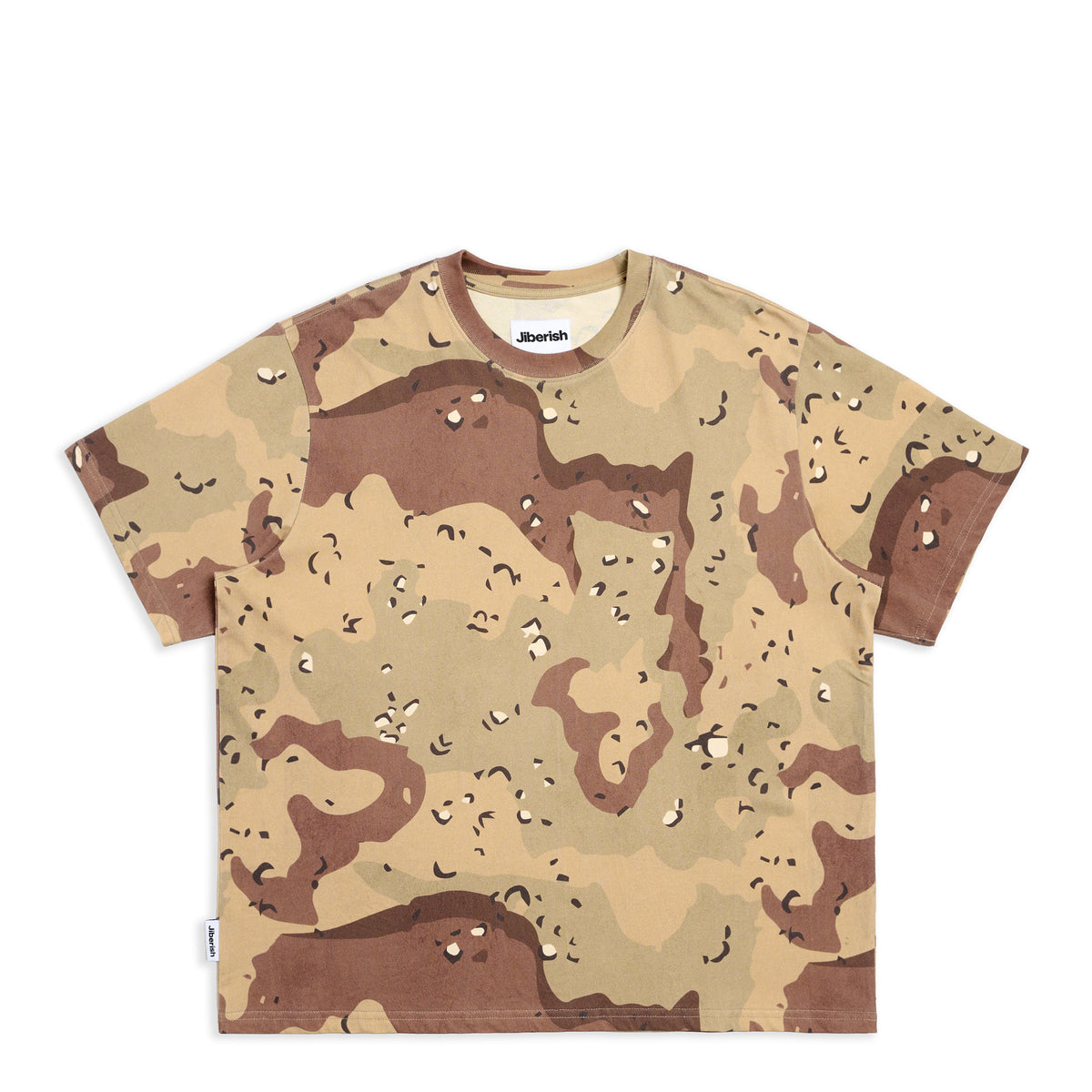 Cropped Staple Tee Desert Camo