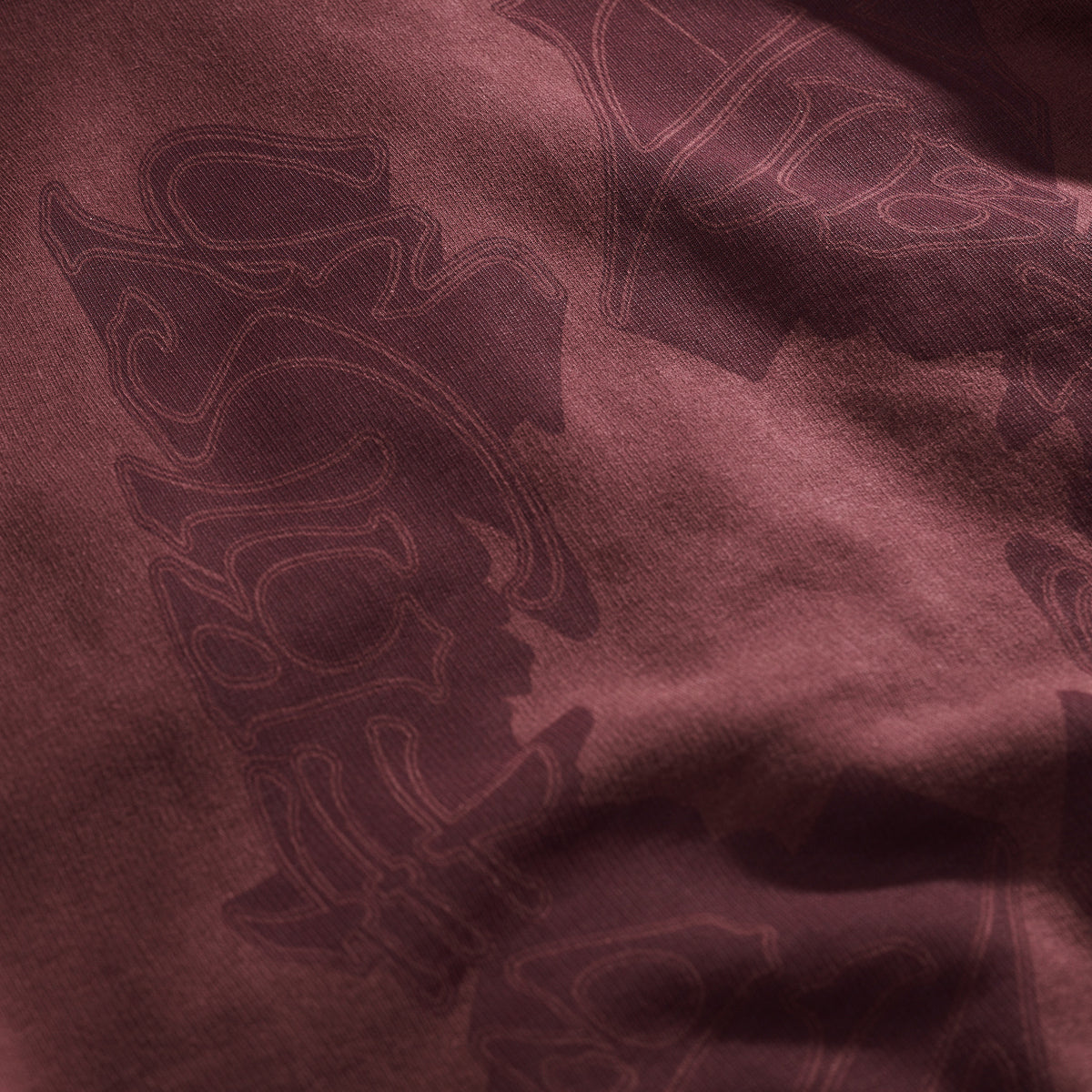 Heritage Zip Hoodie Washed Berry