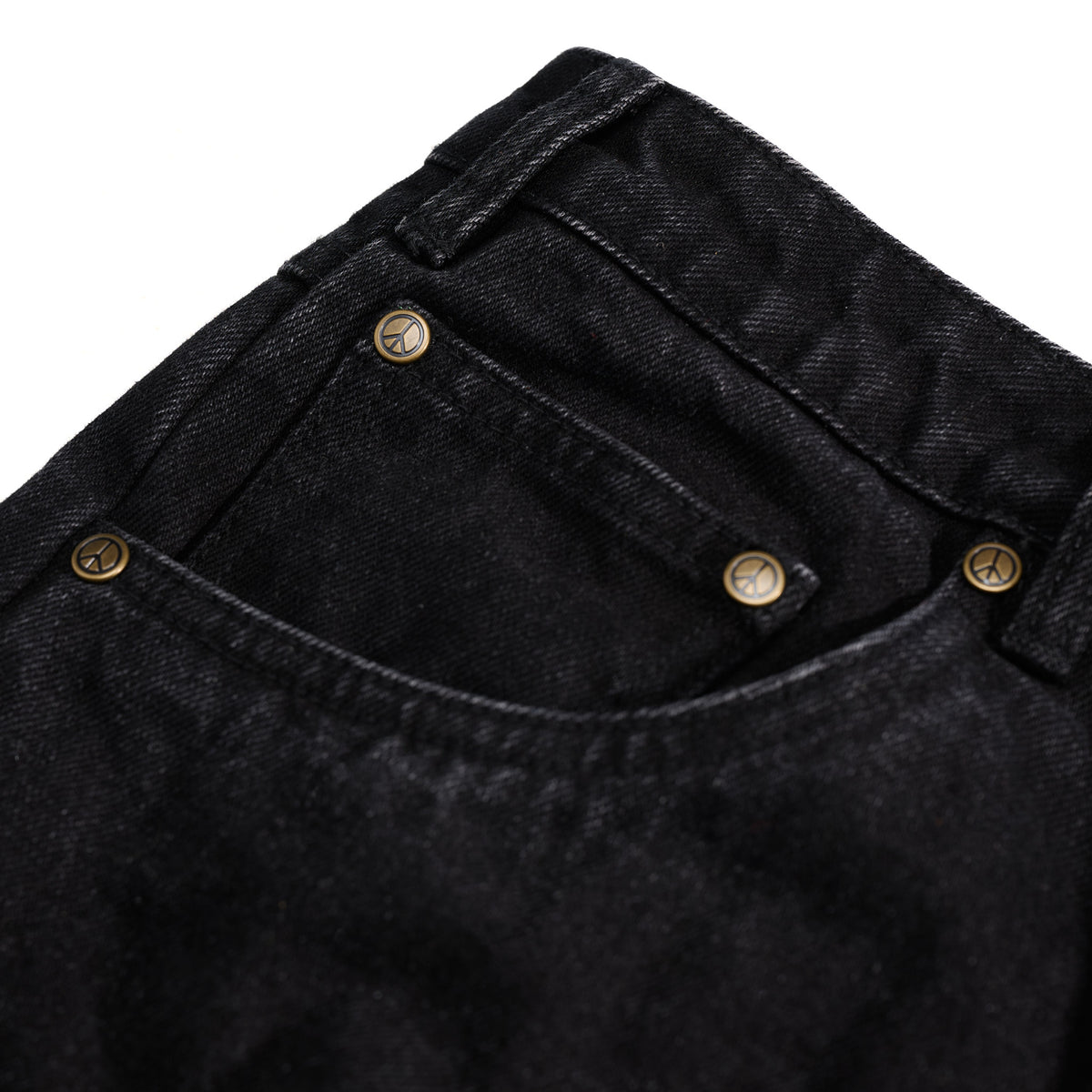 Relaxed Fit Denim Black
