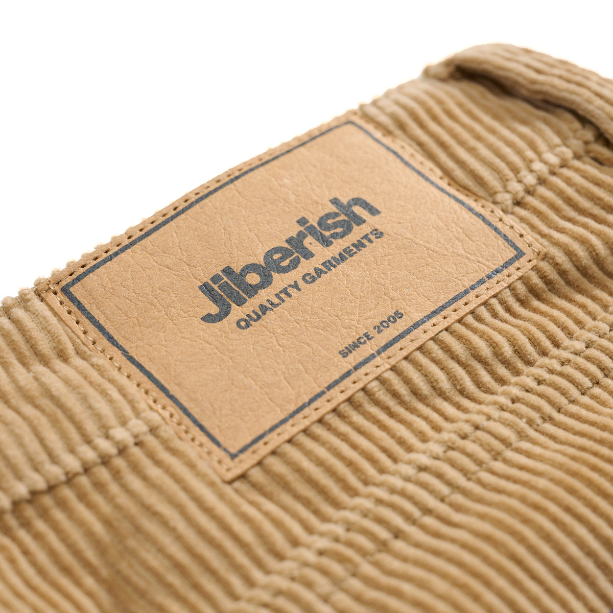 Baggy Fit Corduroy Carpenter Pants Wheat