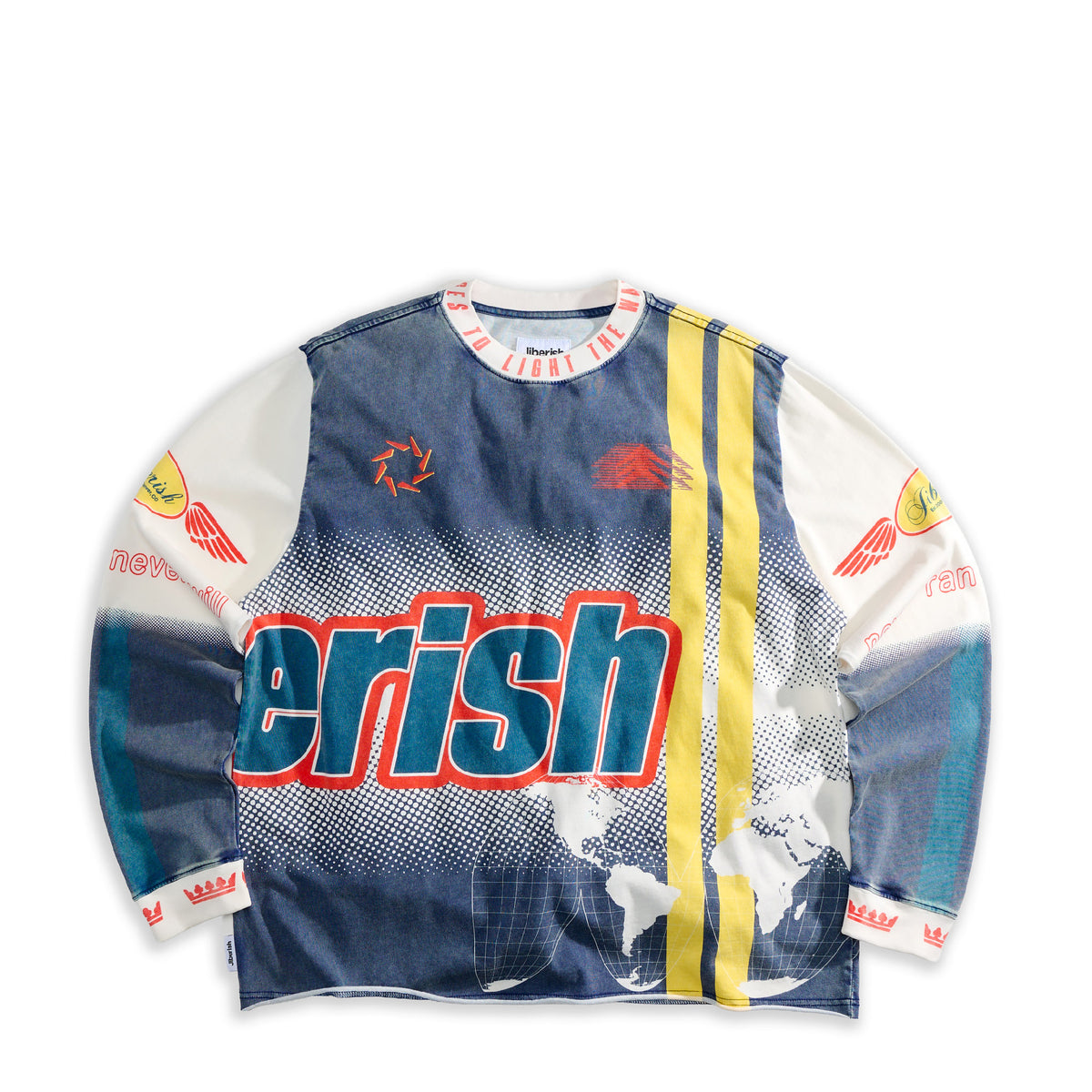 Moto Long Sleeve Navy