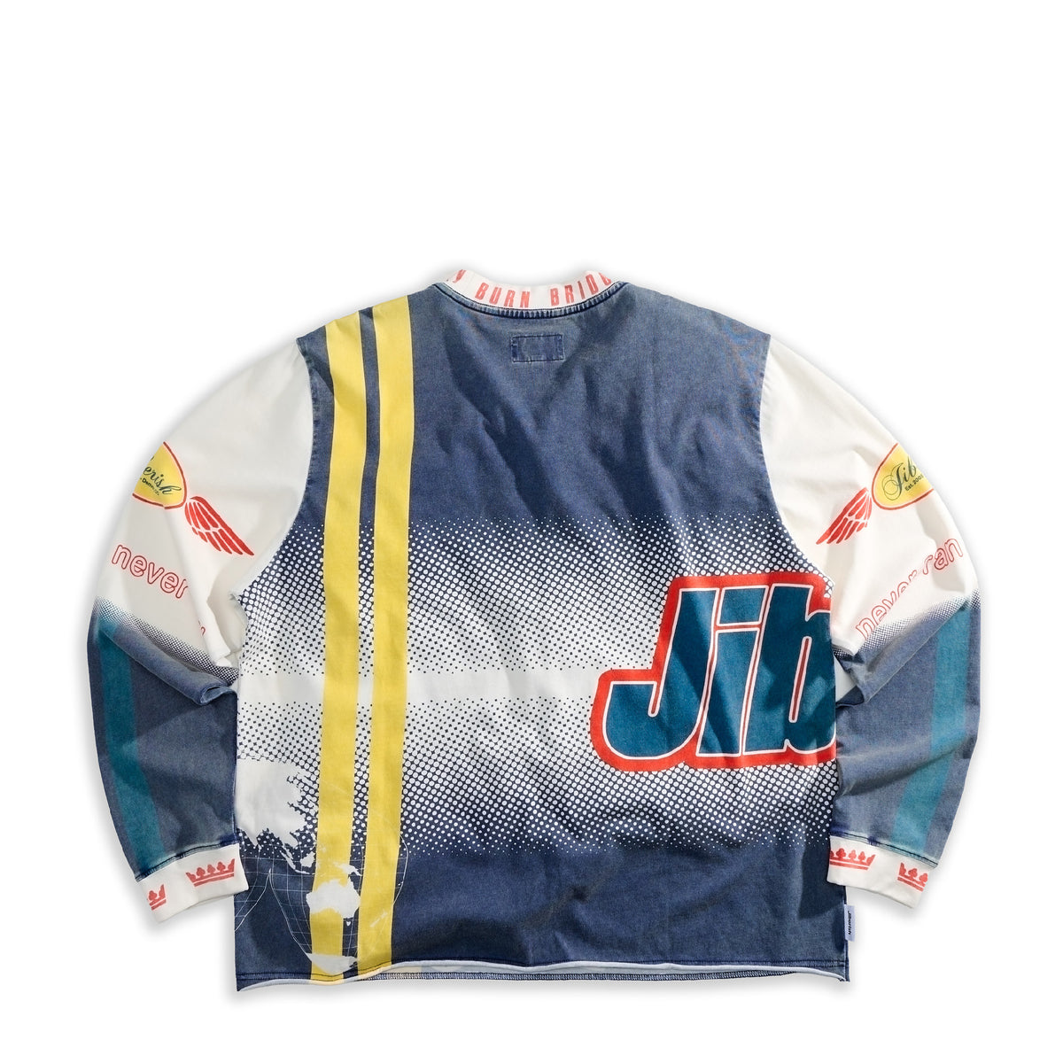Moto Long Sleeve Navy