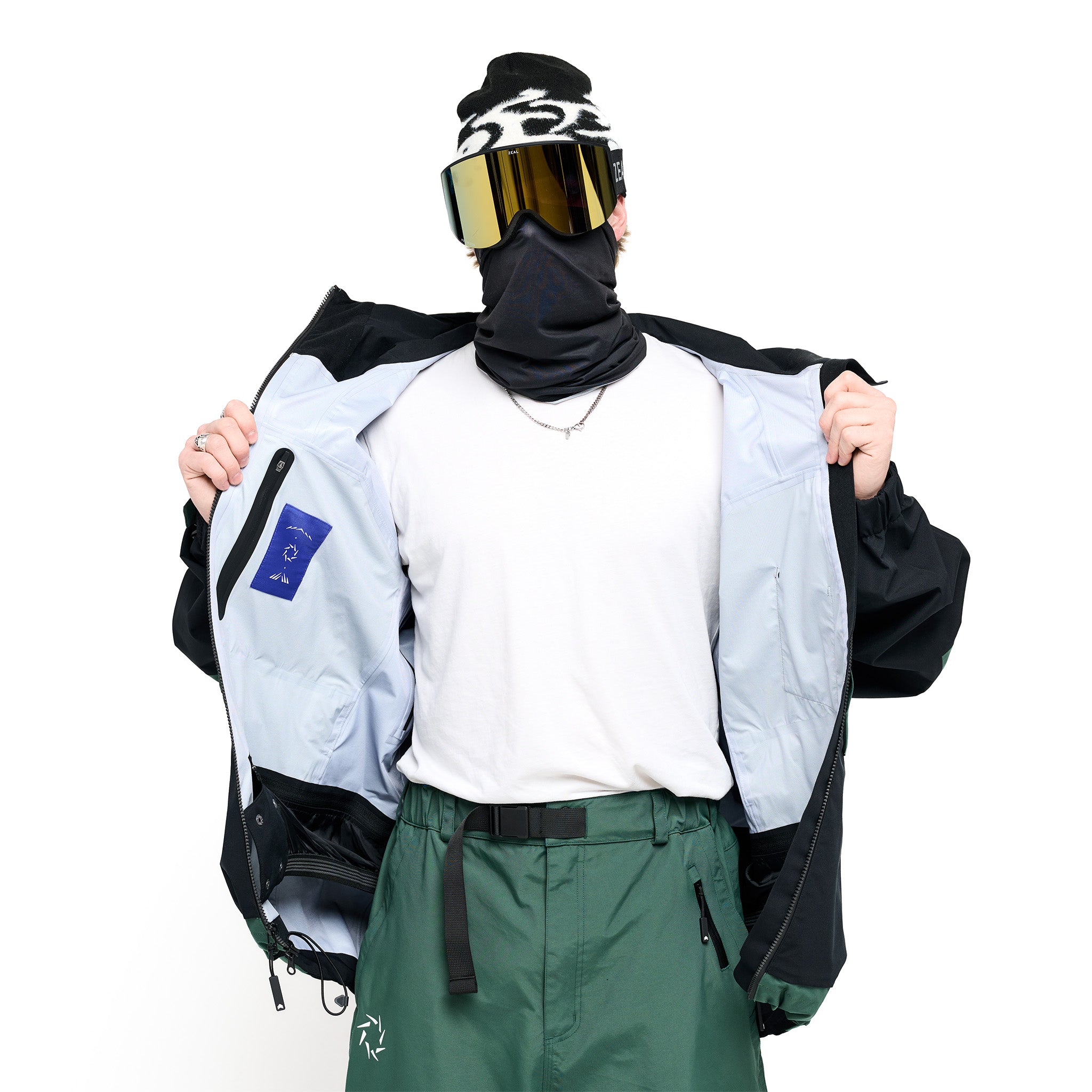 3L Traverse Shell Black Forest