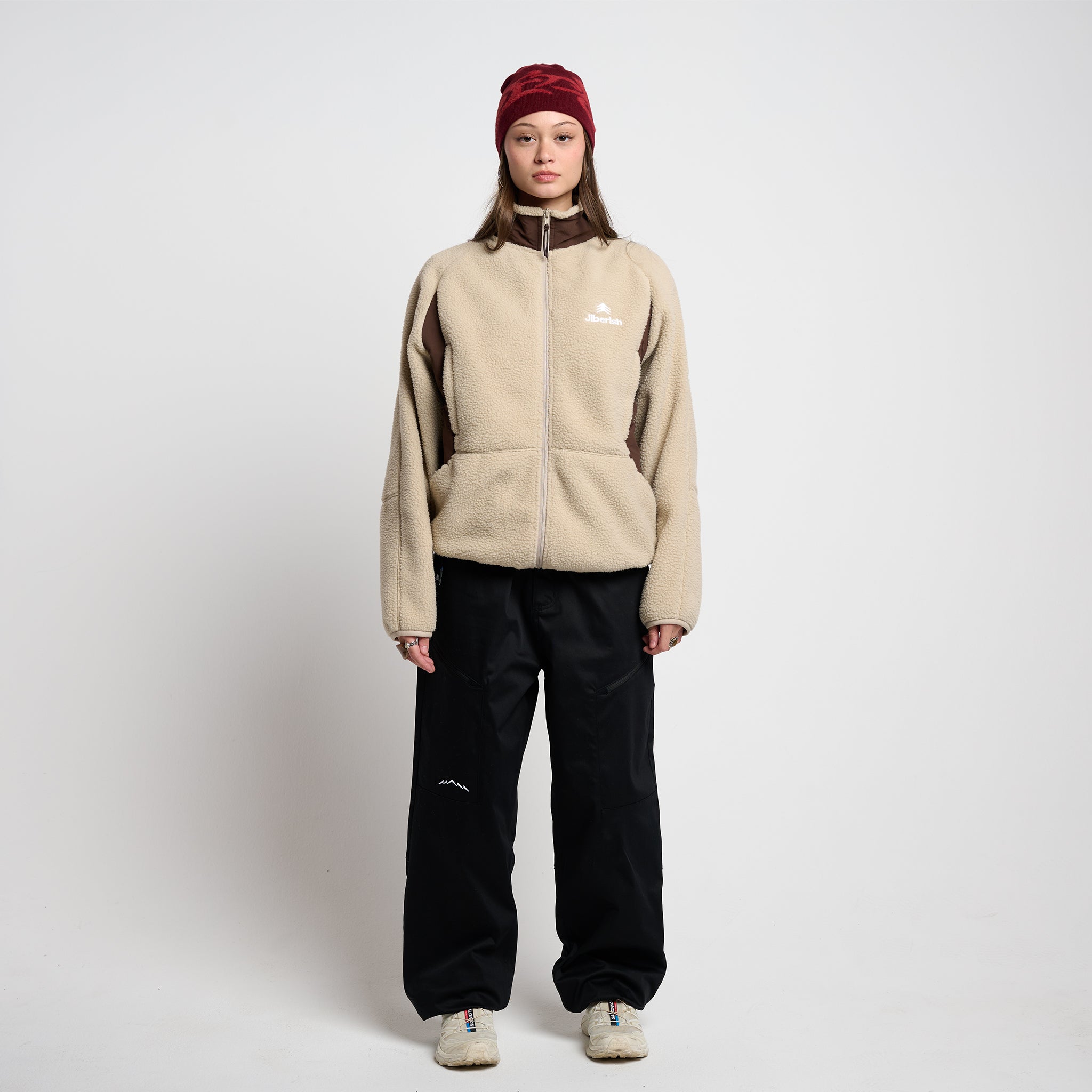 Relaxed Fit Tech Pants Black