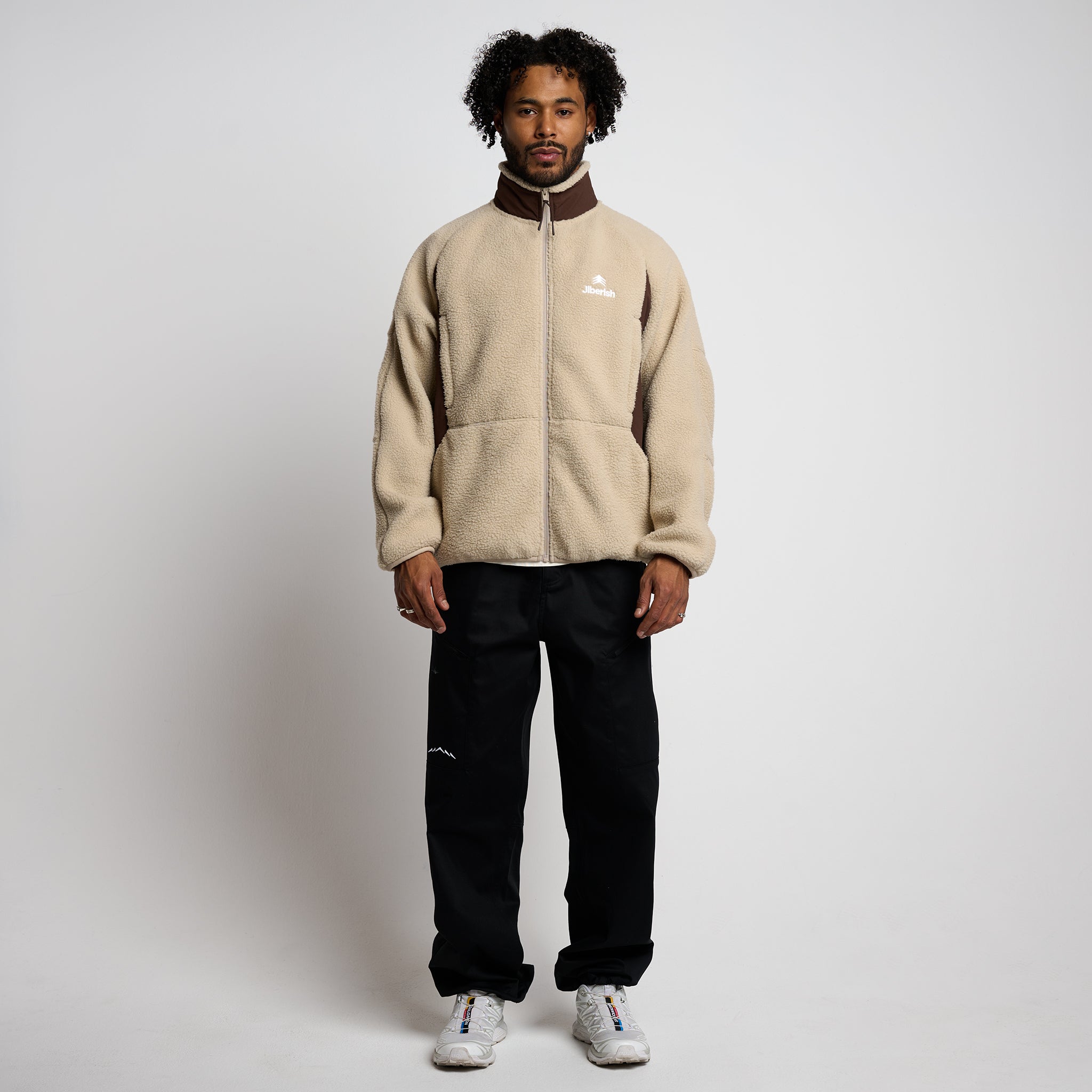 Relaxed Fit Tech Pants Black