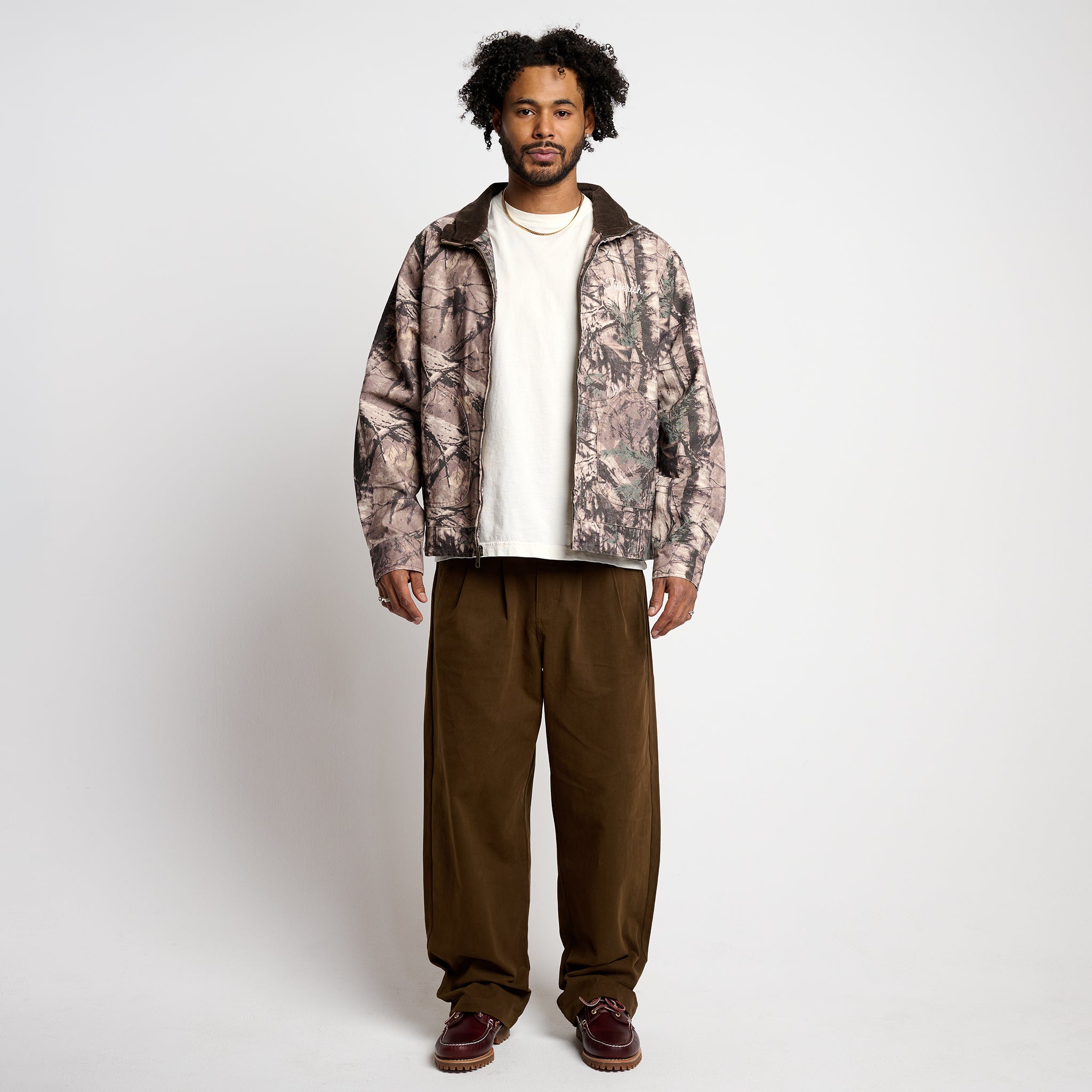 Fleece Lined Ranch Jacket Camo | Jiberish