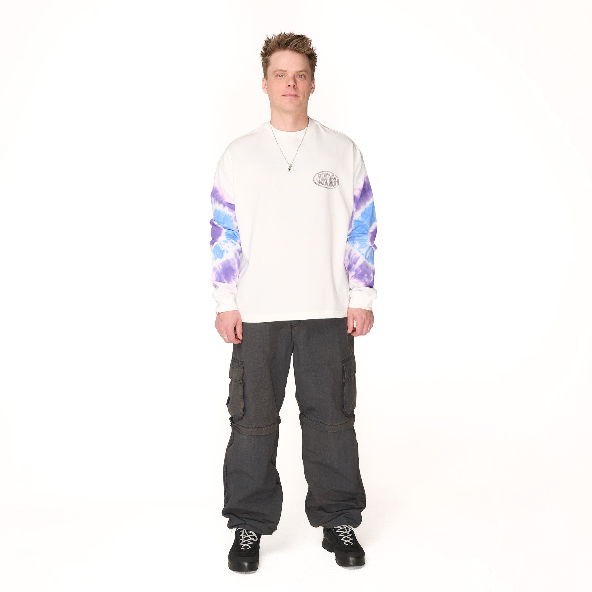 Daystar Tie Dye Long Sleeve Purple/Blue