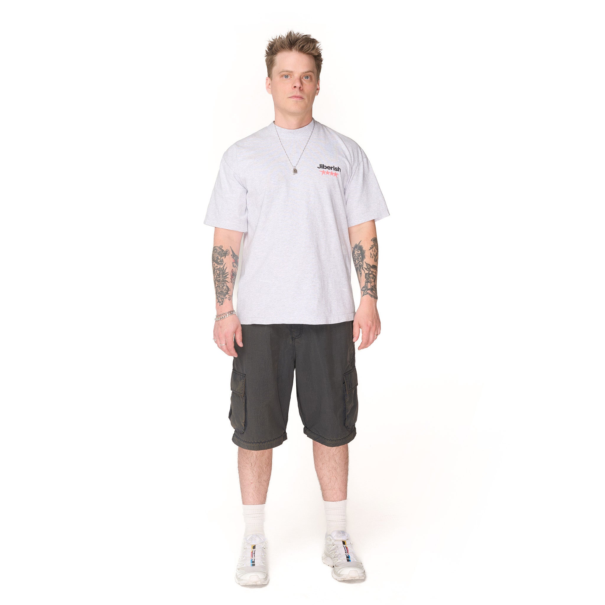 Baggy Fit Washed Ripstop Convertible Cargo Midnight