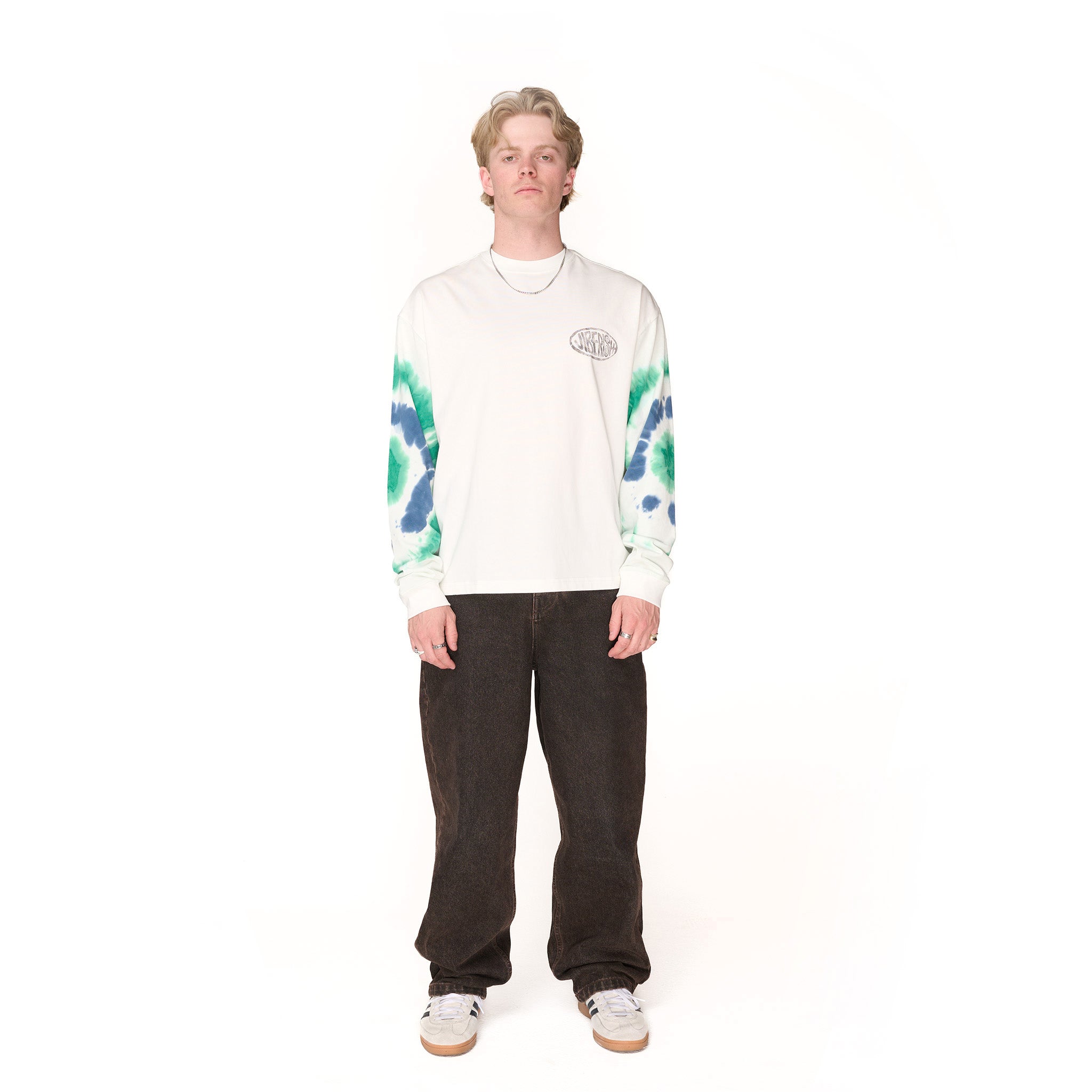Daystar Tie Dye Long Sleeve Green/Blue