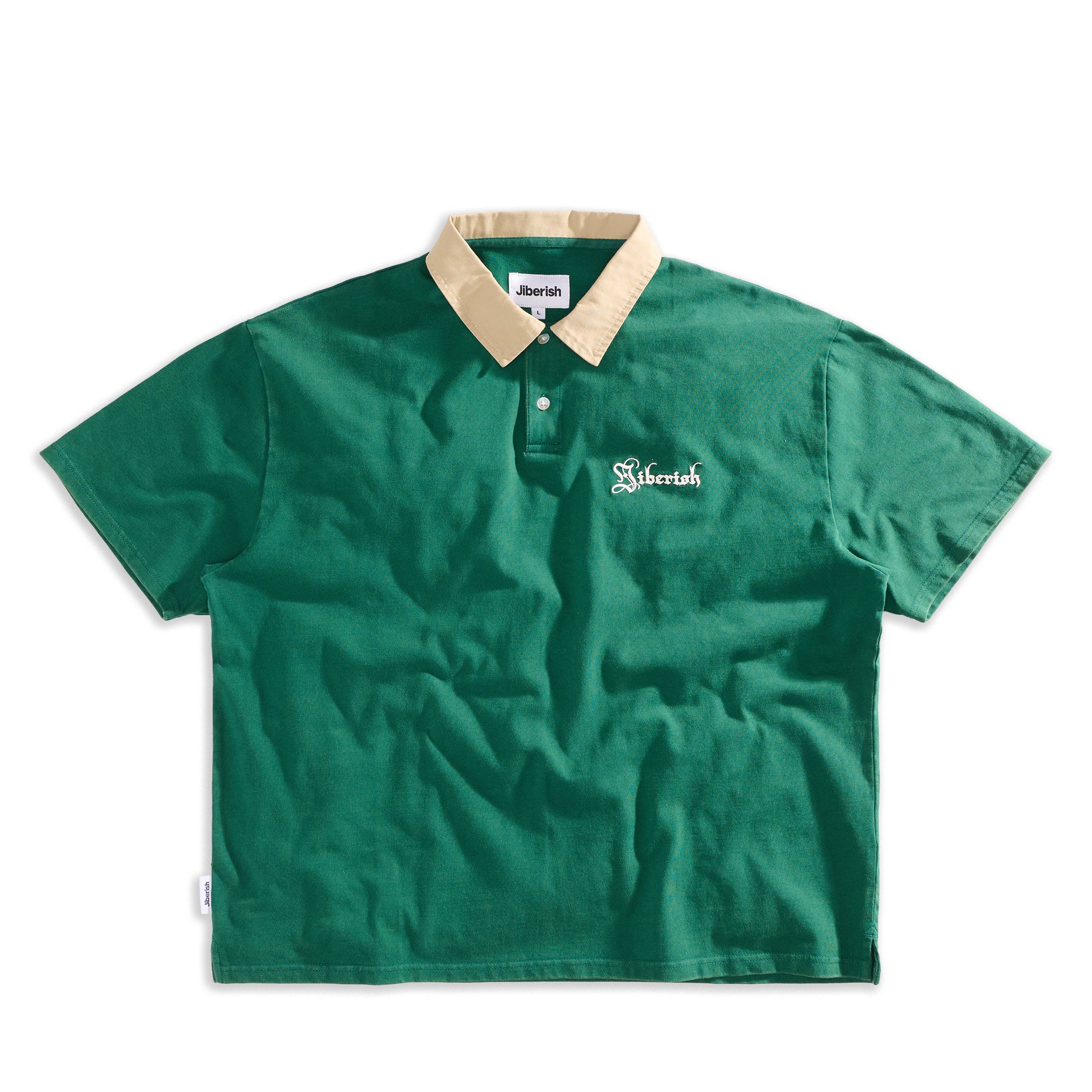 Short Sleeve Rugby Vintage Green