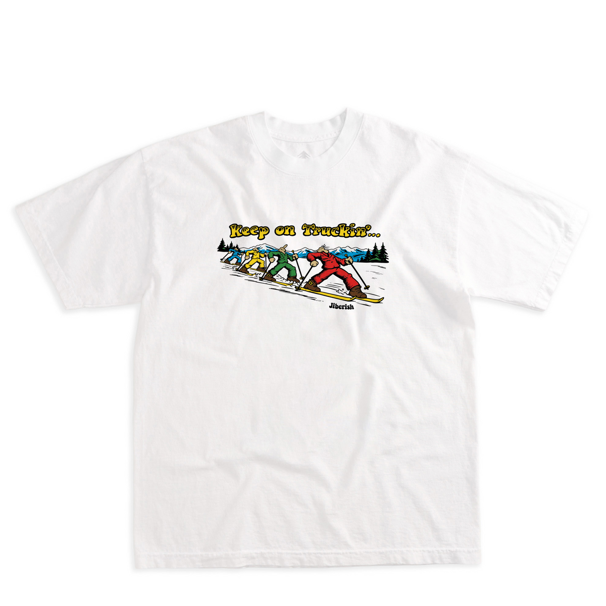 Truckin' Tee White