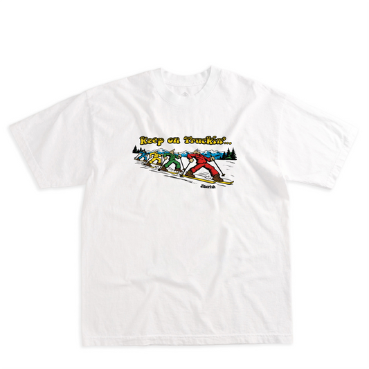 Truckin' Tee White