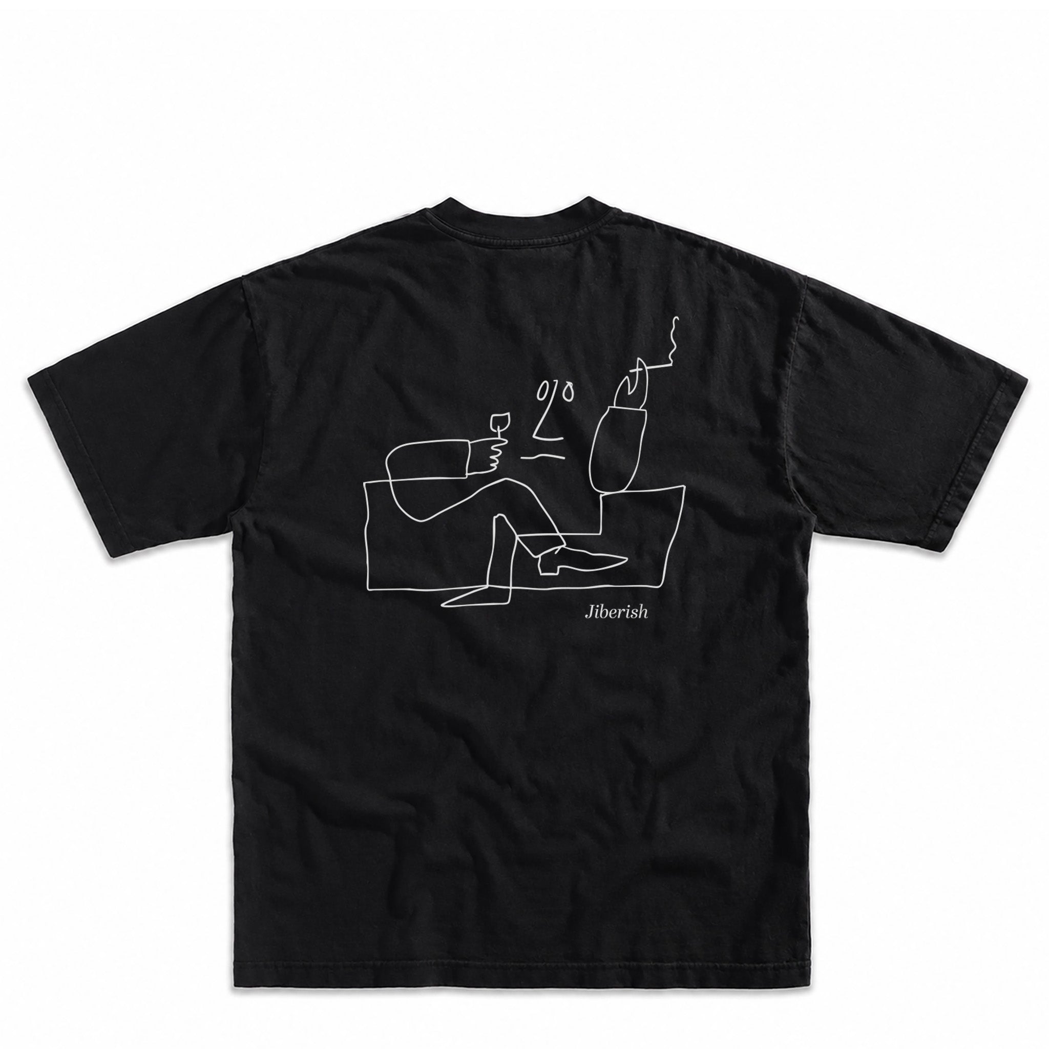 Doodle Tee Black