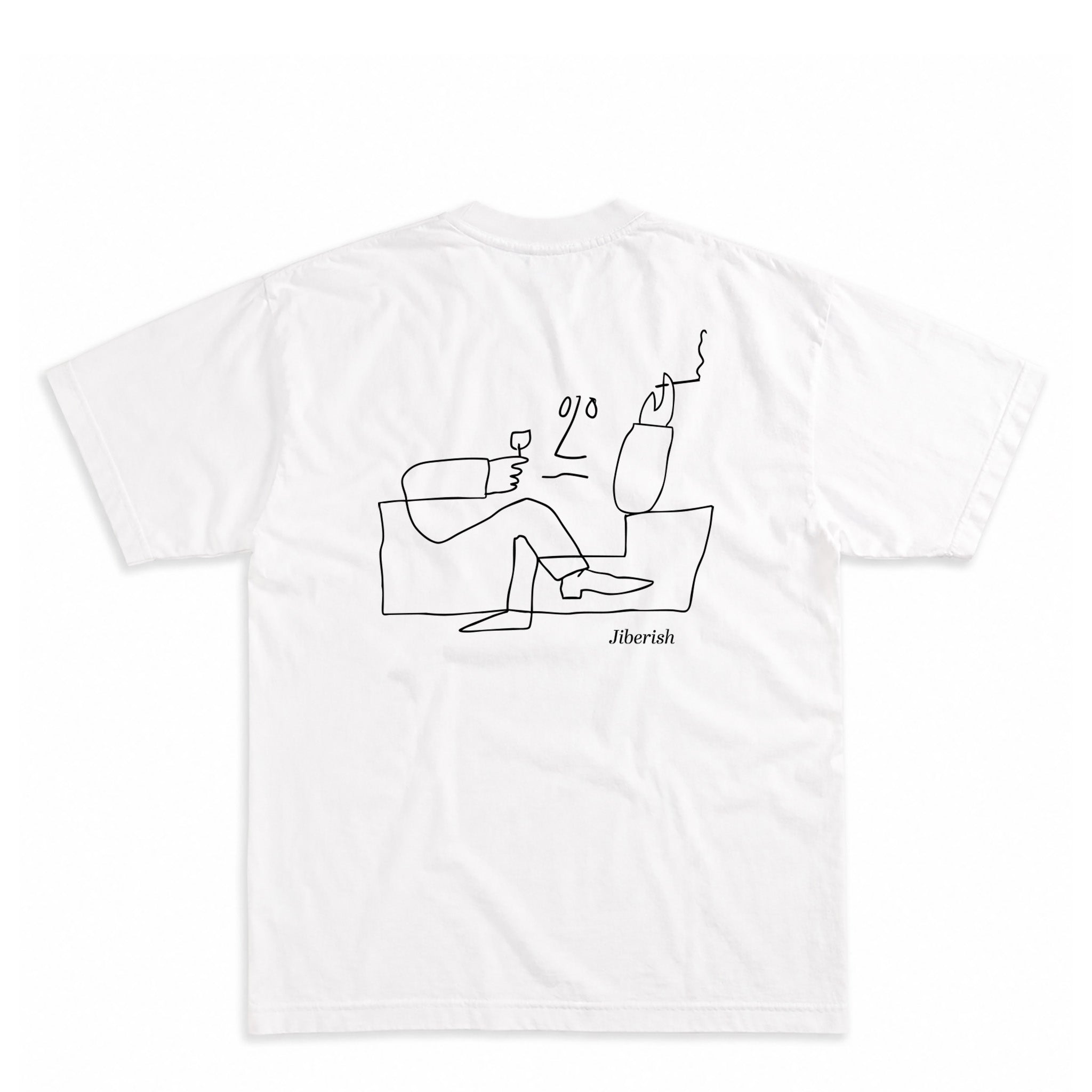 Doodle Tee White