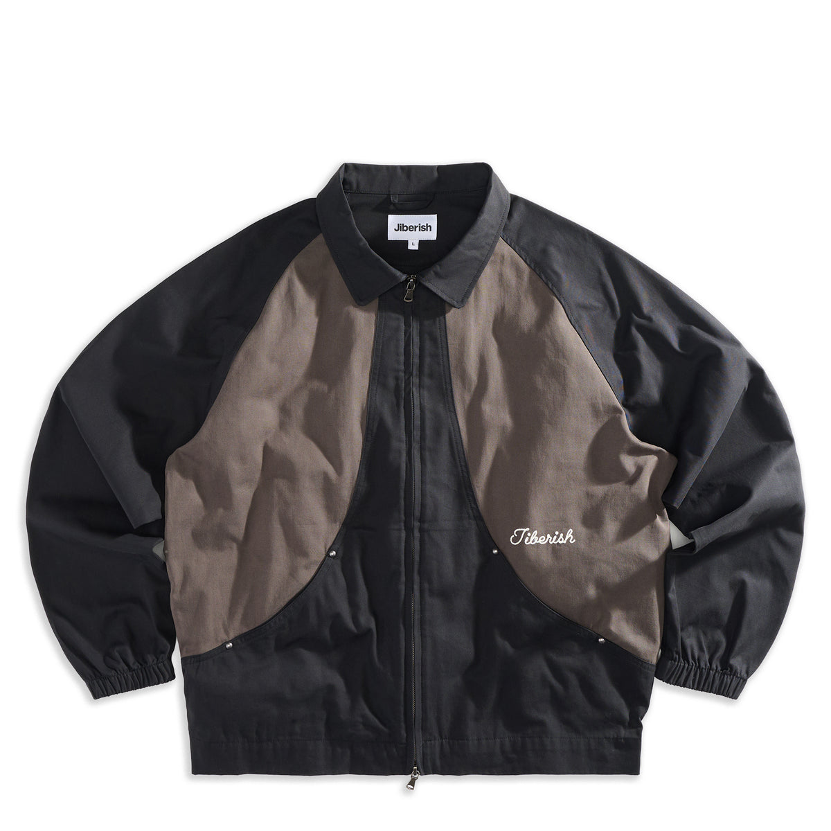Twill Harrington Jacket Black