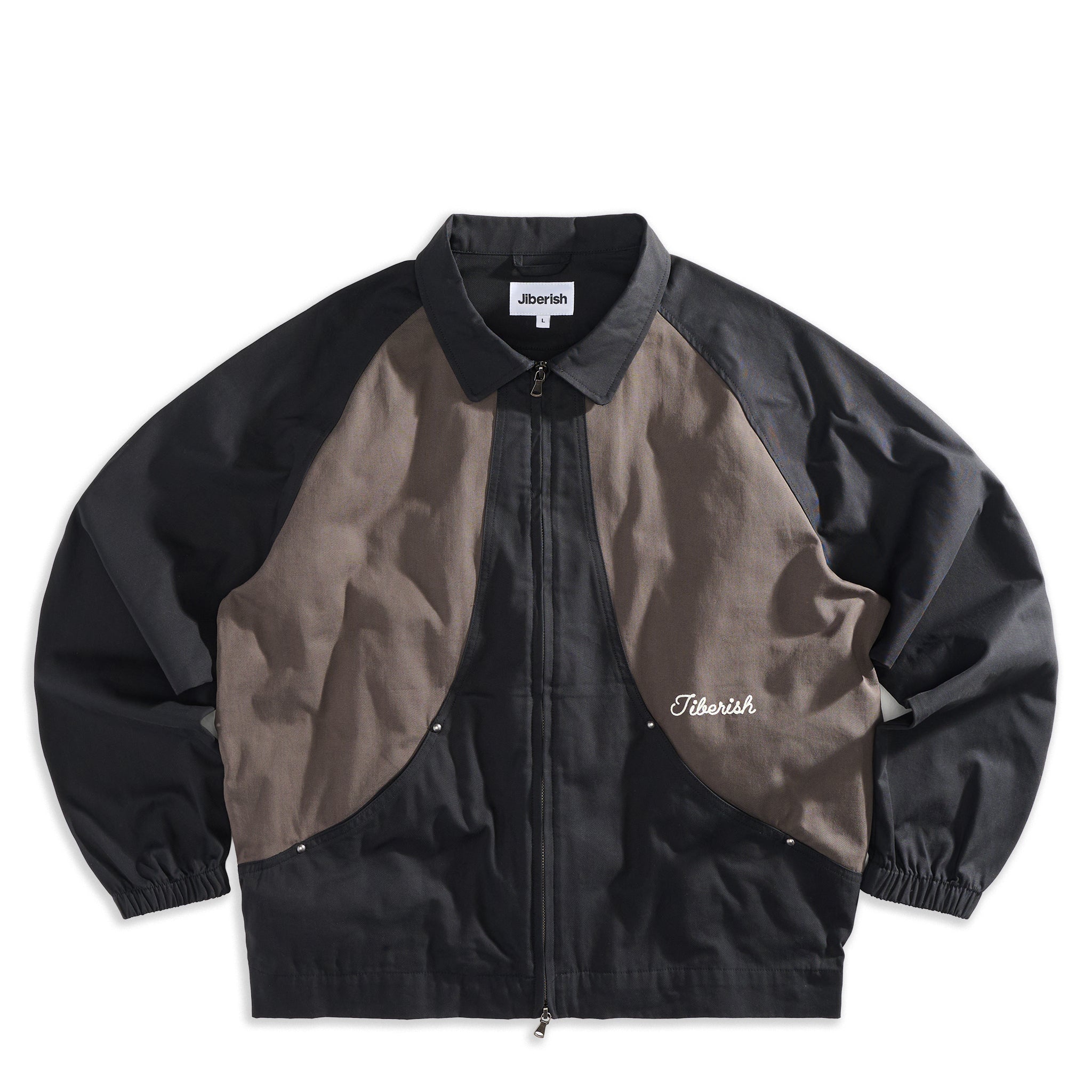Twill Harrington Jacket Black