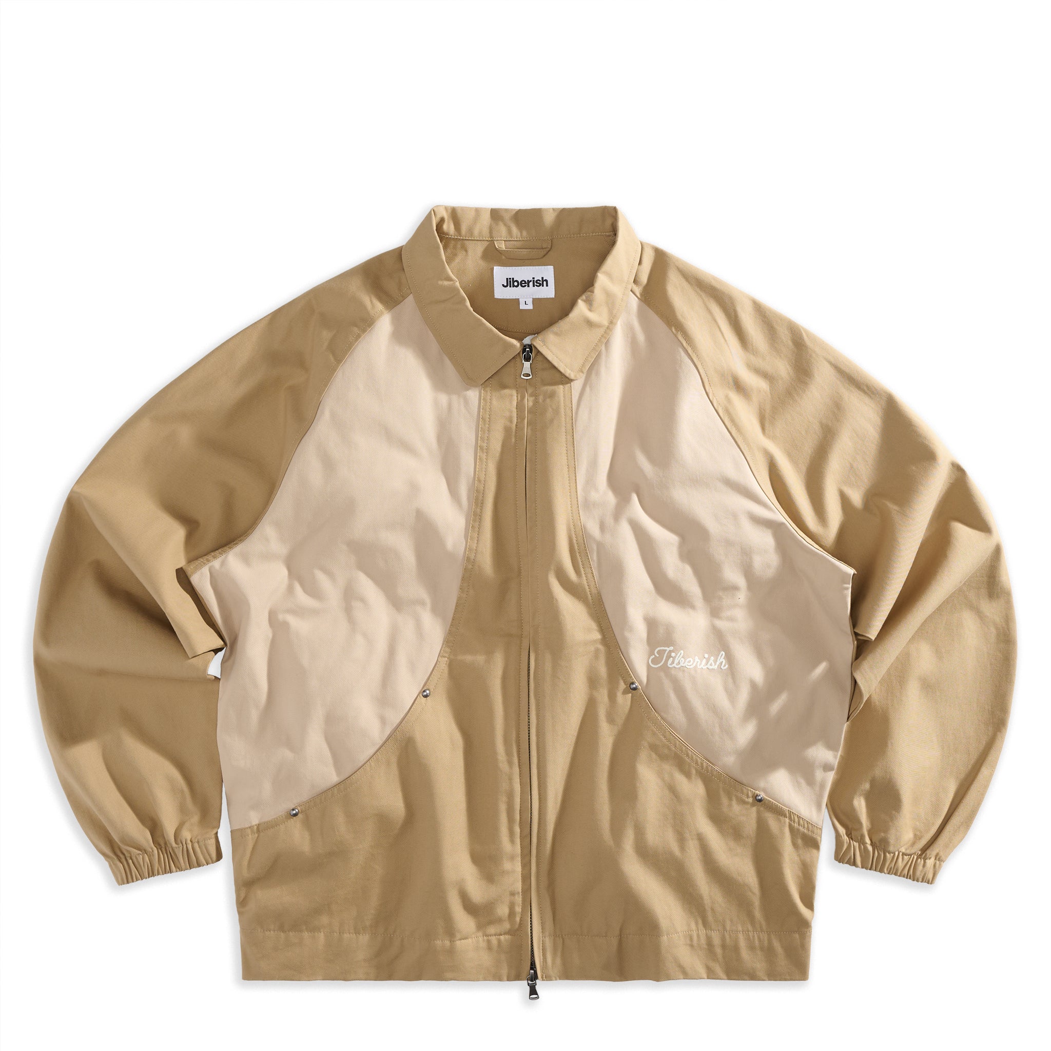 Twill Harrington Jacket Khaki